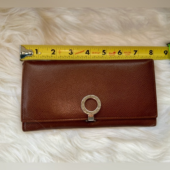 BVLGARI Long Leather Wallet Full Inclusion - Picture 9 of 15
